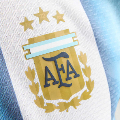 adidas Men's Argentina World Cup 2026 Authentic Home Jersey White/Sky Blue