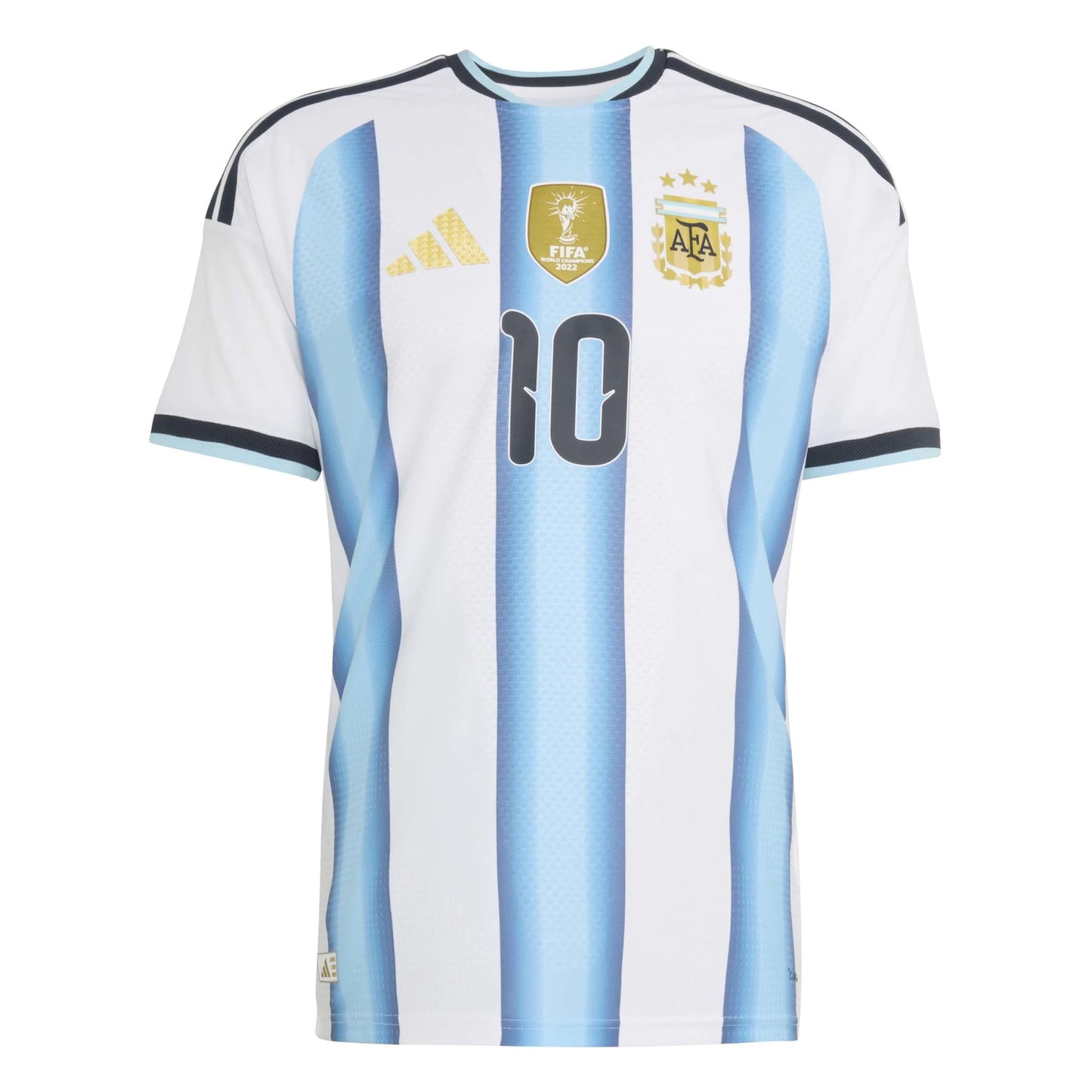 adidas Men's Argentina World Cup 2026 Authentic Home Jersey w/ Messi #10 Printing
