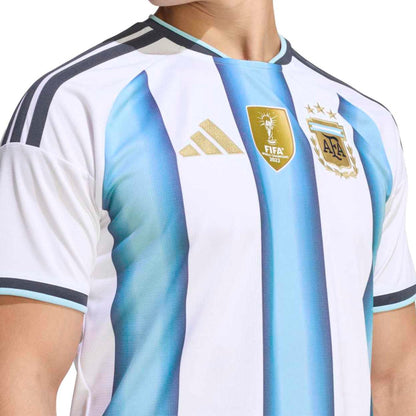 adidas Men's Argentina World Cup 2026 Home Jersey White/Sky Blue