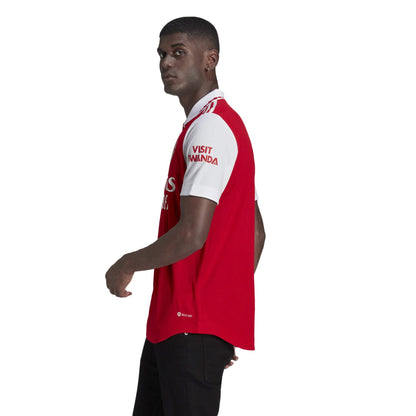 adidas Men's Arsenal 2022/23 Authentic Home Jersey Scarlet/White