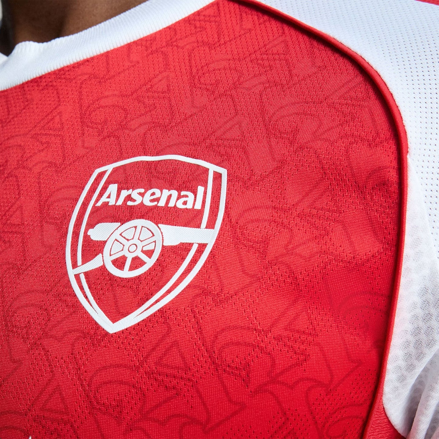 adidas Men's Arsenal 2025/26 Authentic Home Jersey Red/White