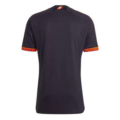 adidas Men's AS Roma 2023/24 Third Jersey Black