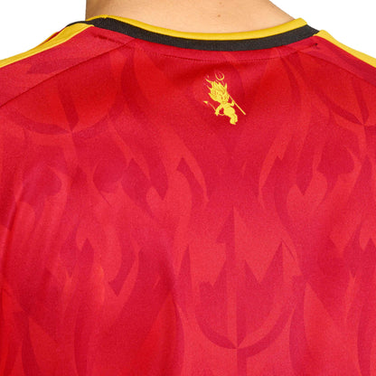 adidas Men's Belgium World Cup 2026 Home Jersey Red/Gold
