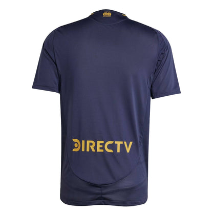 adidas Men's Boca Juniors 2025/26 Authentic Third Jersey Shadow Navy/Pyrite