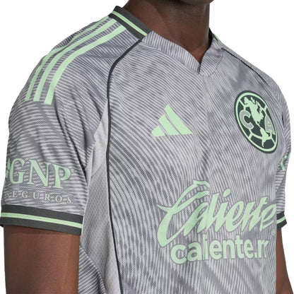 adidas Men's Club America 2025/26 Authentic Third Jersey Grey