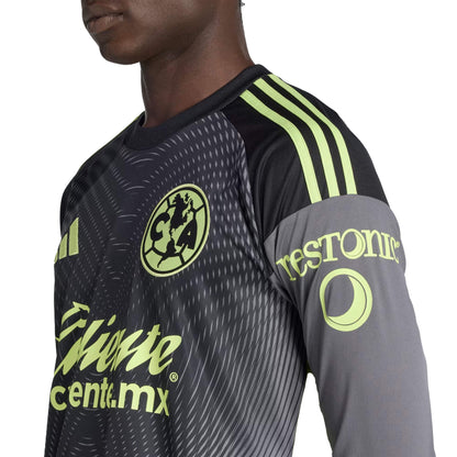 adidas Men's Club America 2025/26 Goalkeeper Long Sleeve Jersey Grey Five
