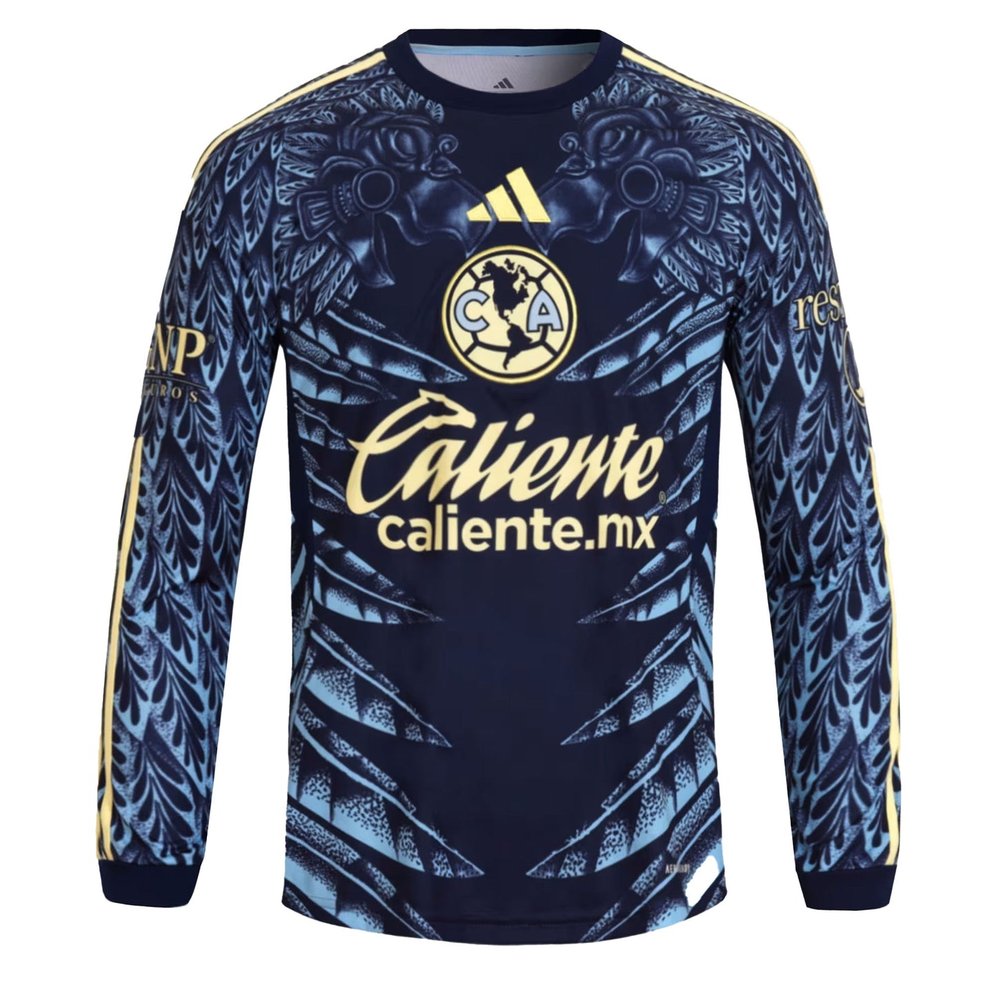 adidas Men's Club America 2025/26 Long Sleeve Away Jersey Team Navy Blue