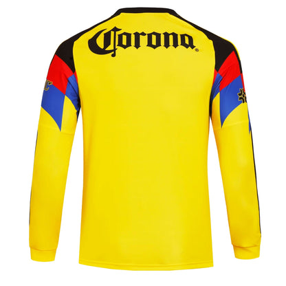 adidas Men's Club America 2025/26 Long Sleeve Home Jersey Yellow