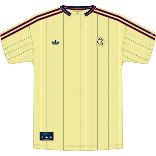 adidas Men's Club America Icon Jersey Pearl Citrine