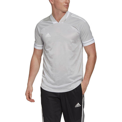 adidas Men's Condivo 20 Jersey Light Grey/White