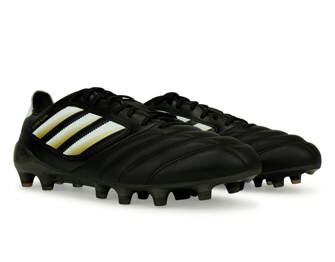 adidas Men's Copa Icon II FG/AG Black/White/Gold