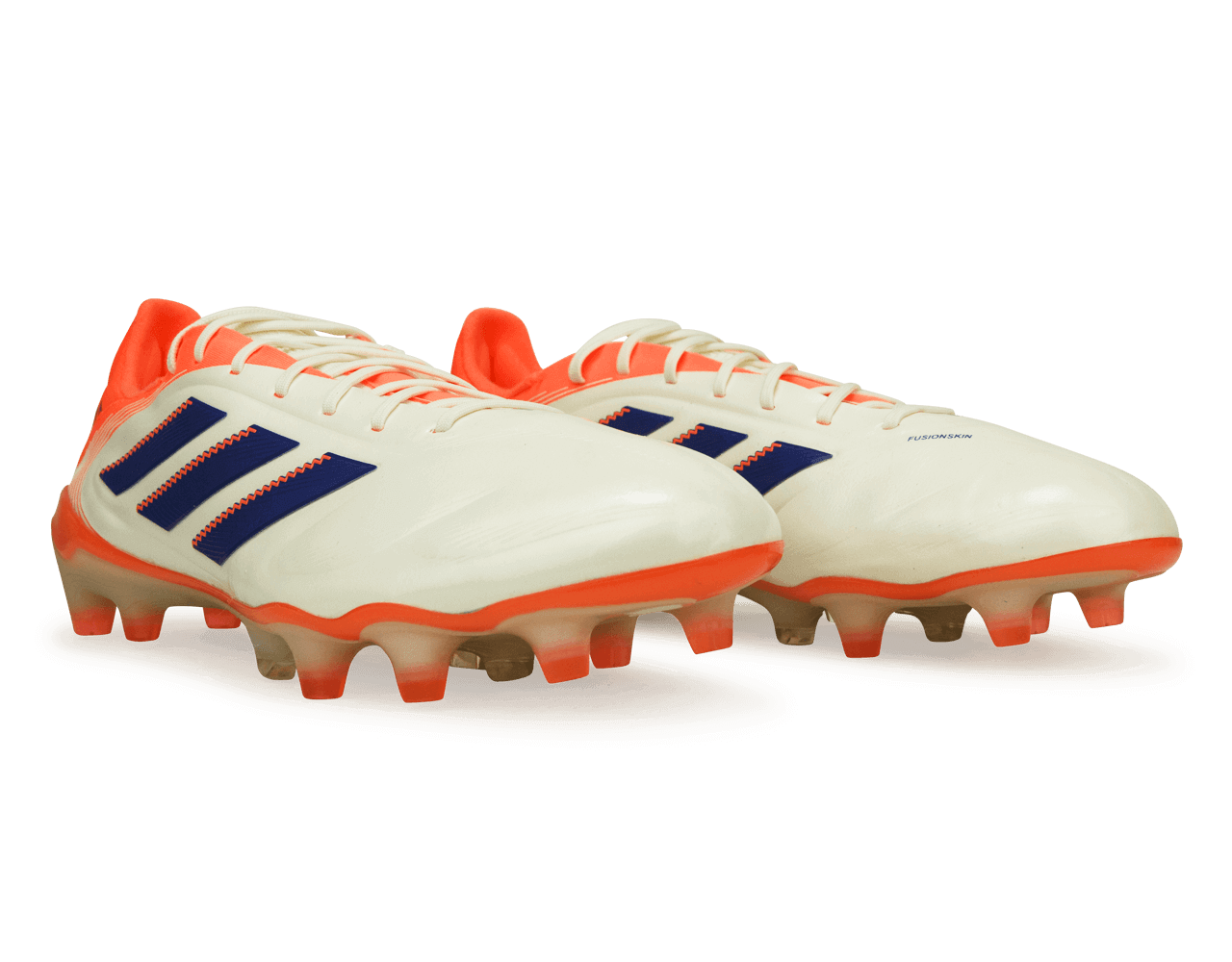 adidas Men's Copa Pure III Elite FG Off White/Blue/Coral