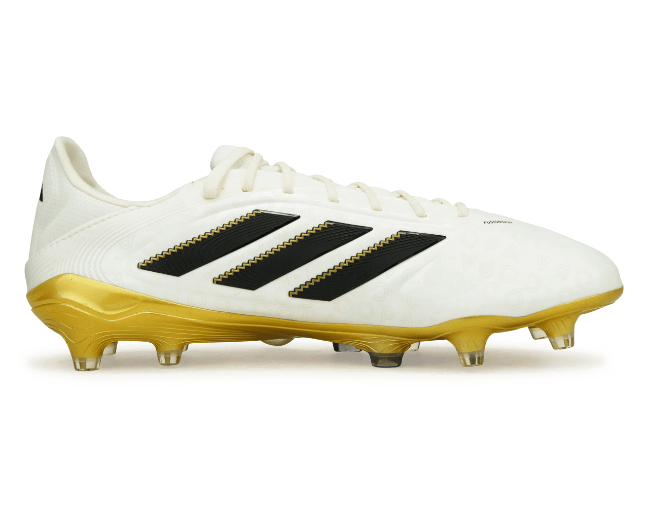 adidas Men's Copa Pure III Elite FG White/Black/Gold