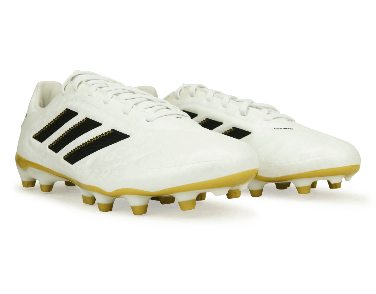 adidas Men's Copa Pure III League FG/MG White/Black/Gold