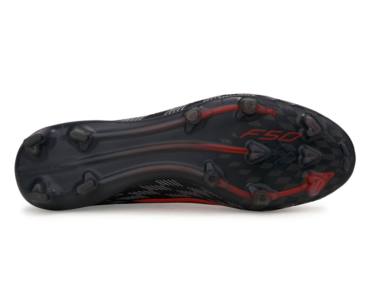 adidas Men's F50 Elite FG Black/White/Red