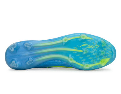 adidas Men's F50 Elite FG Lucid Blue/Solar Yellow