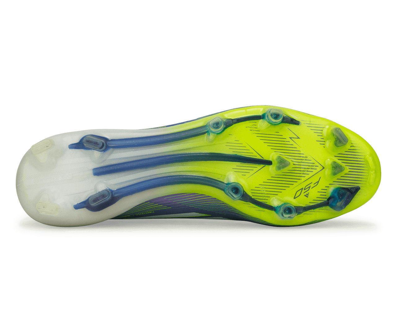 adidas Men's F50 Elite FG Purple/White/Lemon