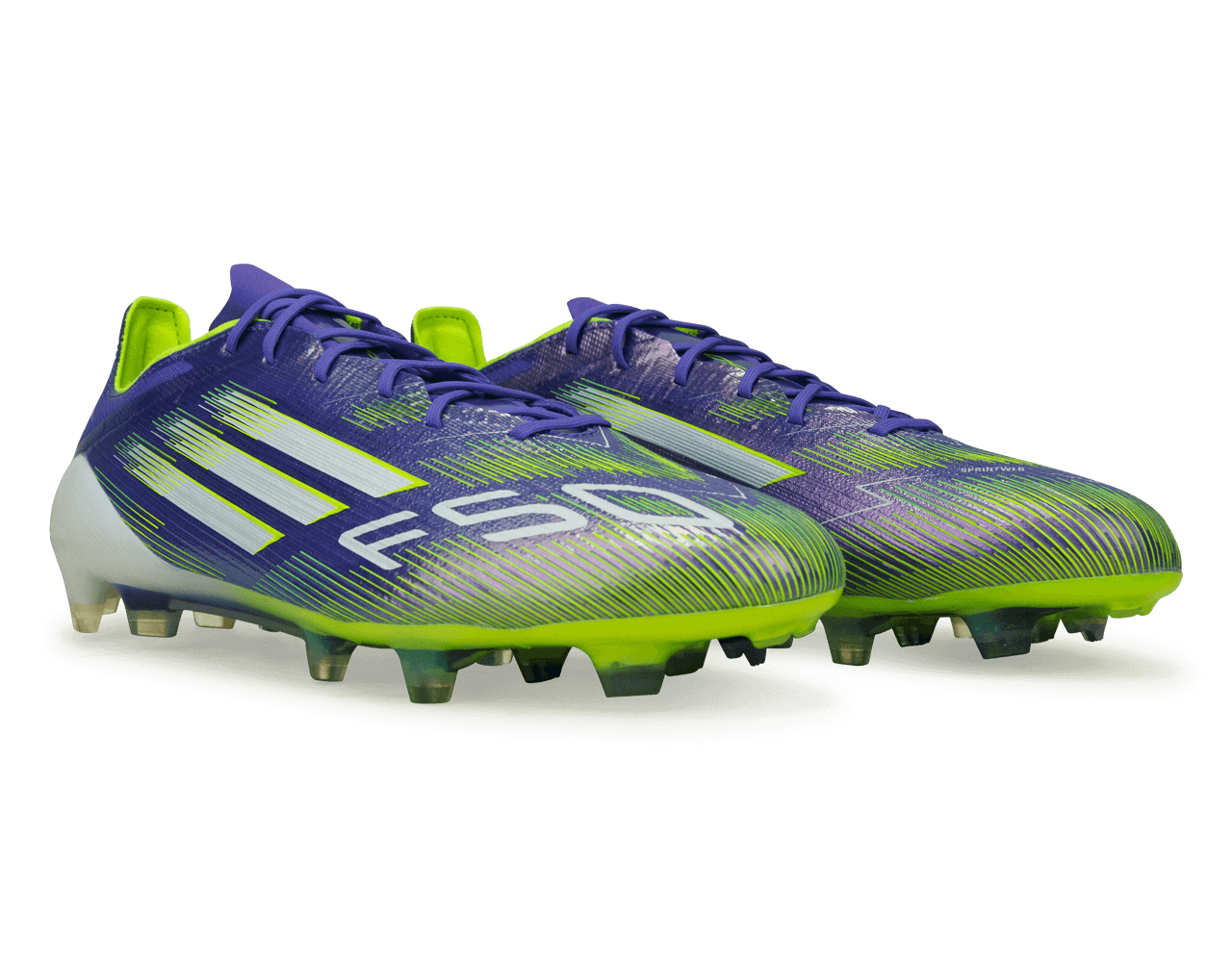 adidas Men's F50 Elite FG Purple/White/Lemon
