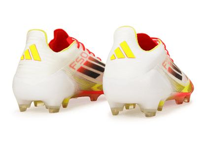 adidas Men's F50 Elite FG White/Black/Yellow