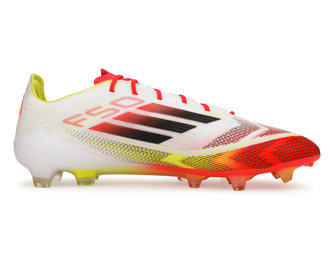 adidas Men's F50 Elite FG White/Black/Yellow