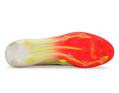 adidas Men's F50 Elite FG White/Black/Yellow