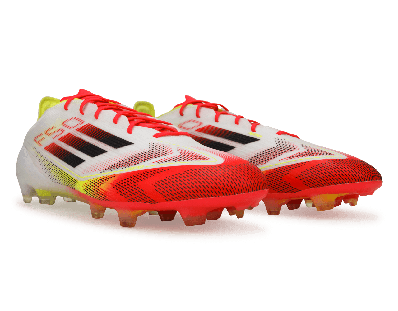adidas Men's F50 Elite FG White/Black/Yellow