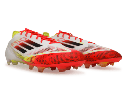 adidas Men's F50 Elite FG White/Black/Yellow