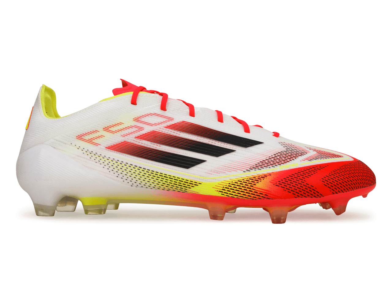 adidas Men's F50 Elite FG White/Black/Yellow