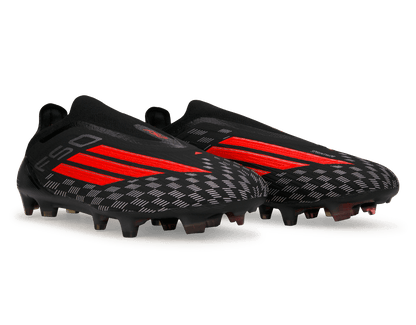 adidas Men's F50 Elite Laceless FG Black/White/Red
