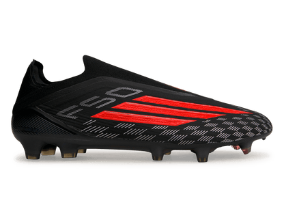 adidas Men's F50 Elite Laceless FG Black/White/Red
