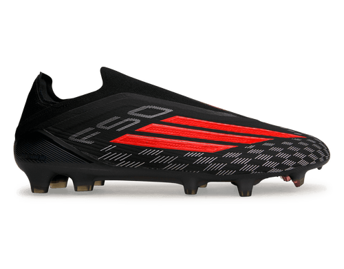 adidas Men's F50 Elite Laceless FG Black/White/Red