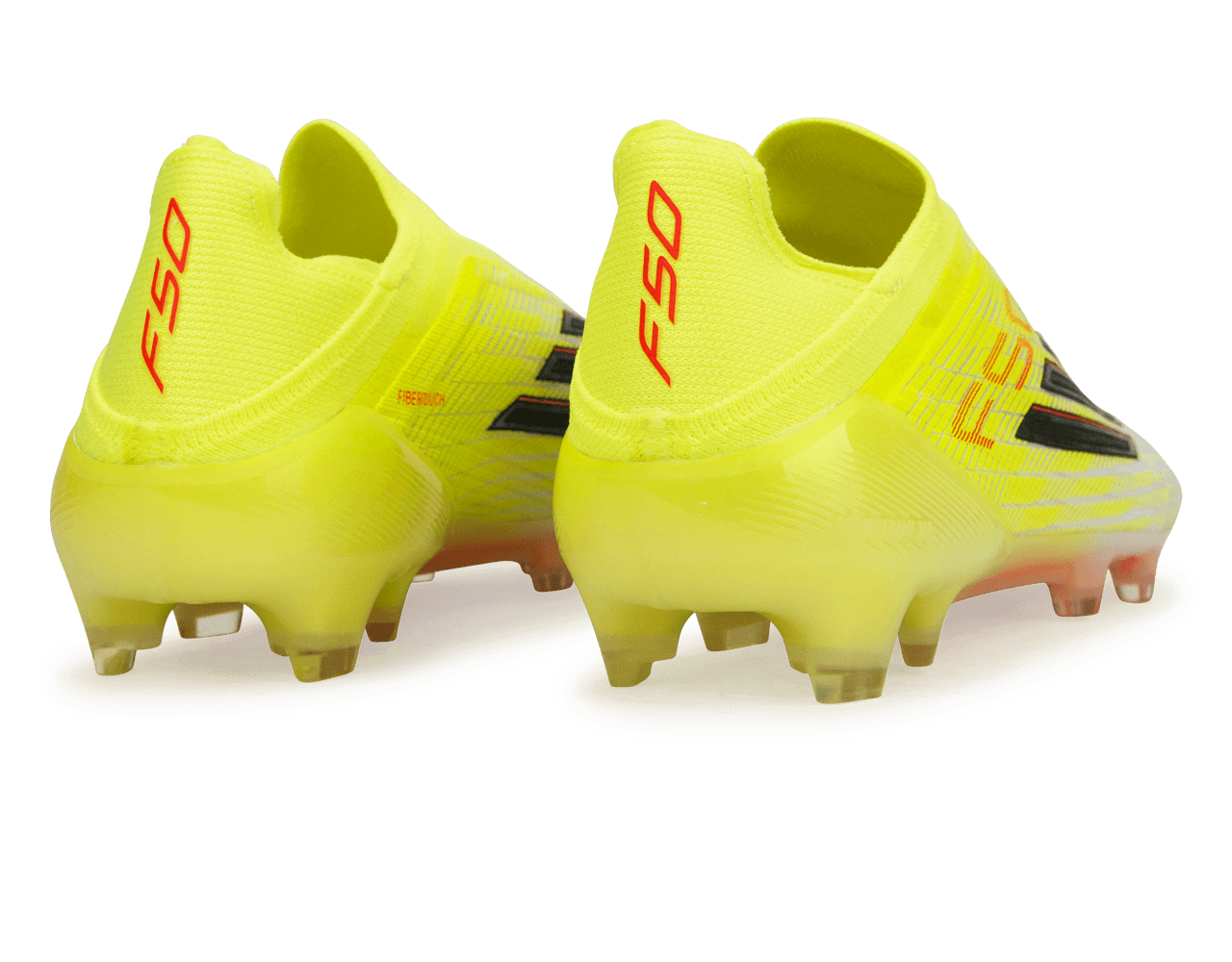 adidas Men's F50 Elite Laceless FG Solar Yellow/Black/Red