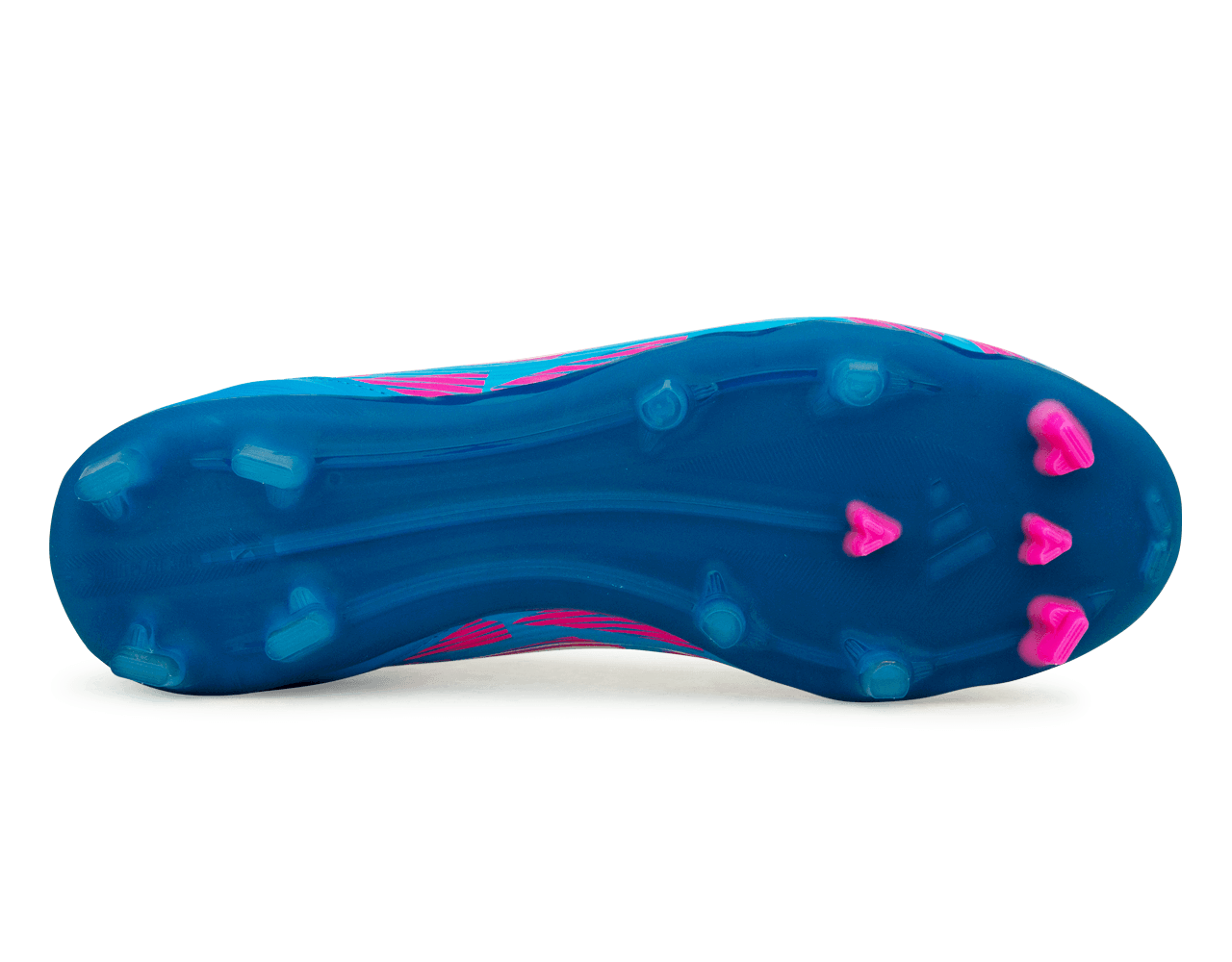 adidas Men's F50 League FG/MG Blue/White/Pink