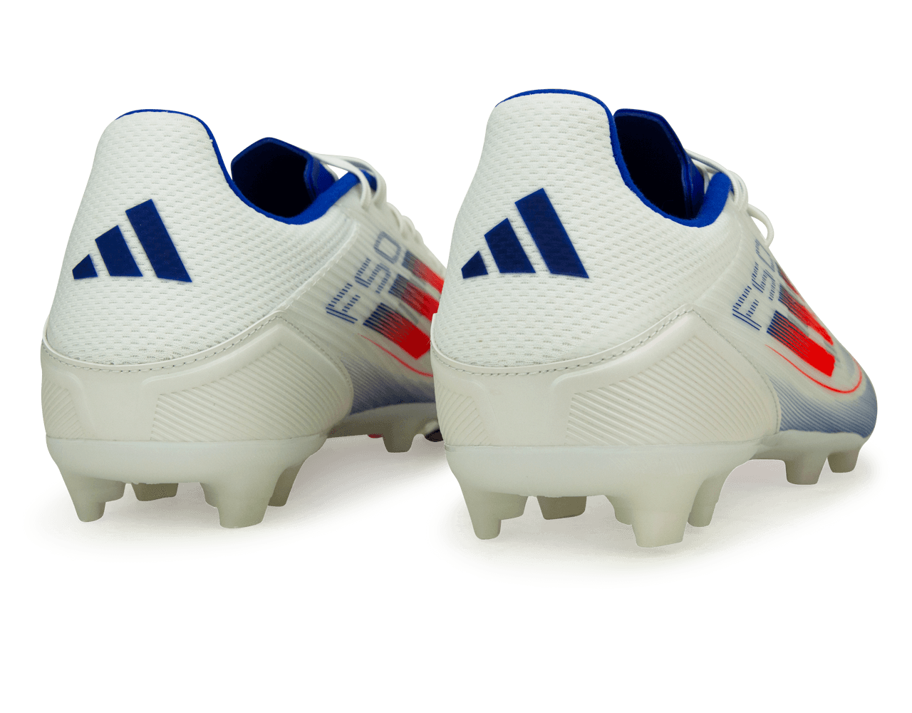 adidas Men's F50 League FG/MG White/Lucid Blue