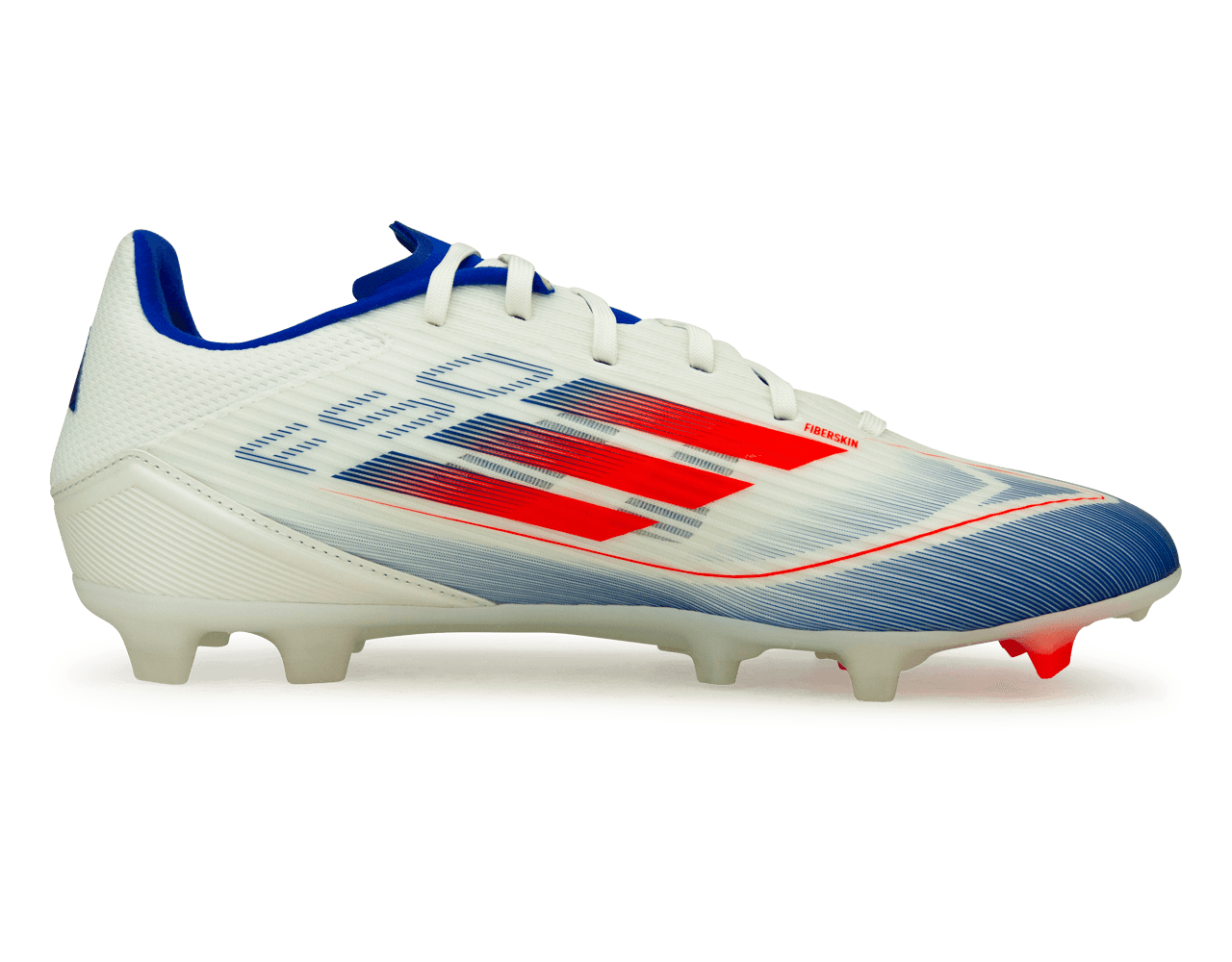 adidas Men's F50 League FG/MG White/Lucid Blue