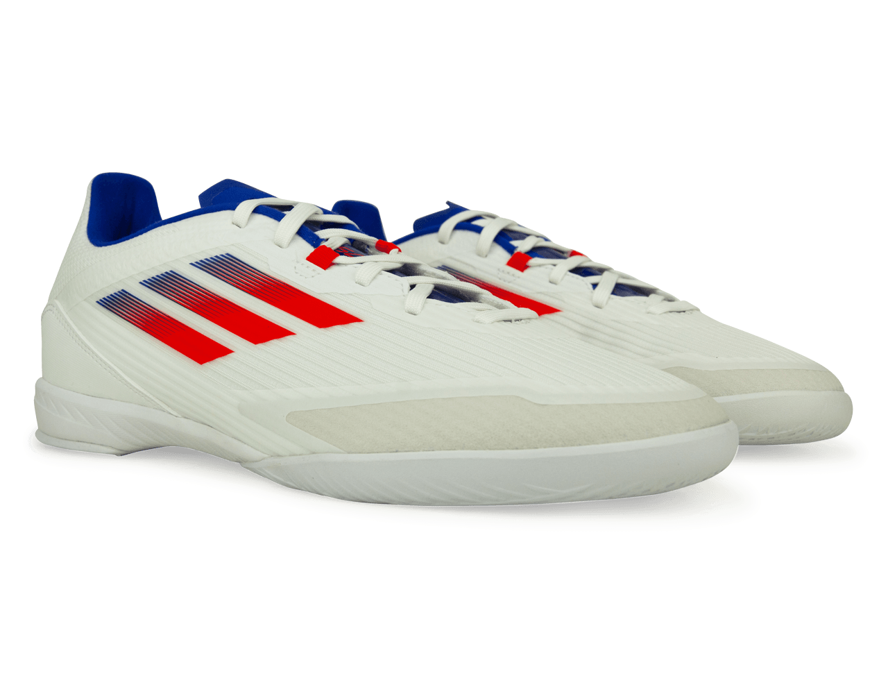 adidas Men's F50 League IN White/Lucid Blue