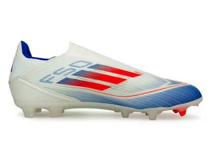 adidas Men's F50 League LL FG/MG White/Lucid Blue