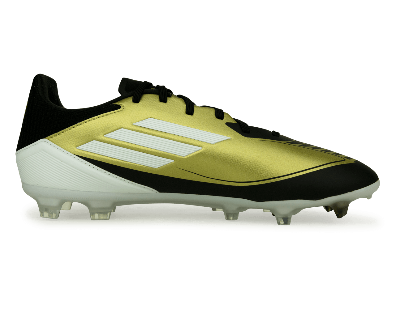 adidas Men's F50 League Messi FG/MG Gold/Black/White