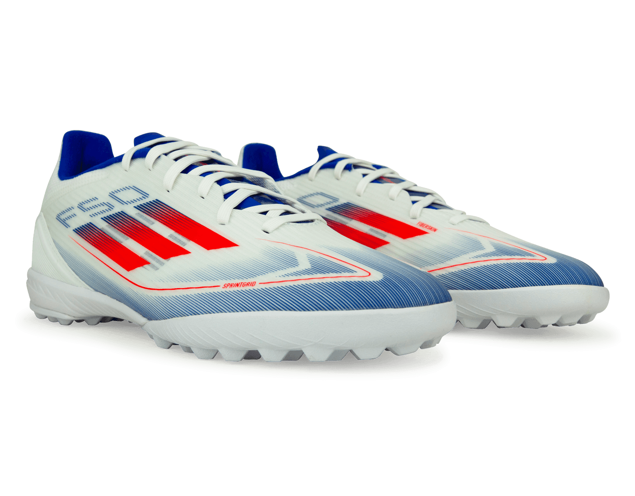 adidas Men's F50 League TF White/Lucid Blue