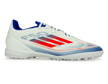 adidas Men's F50 League TF White/Lucid Blue