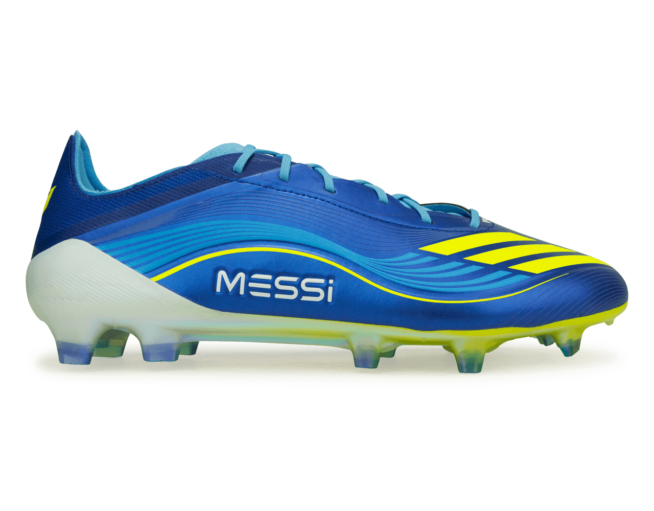adidas Men's Messi F50 Elite FG Sea Blue/Solar Yellow
