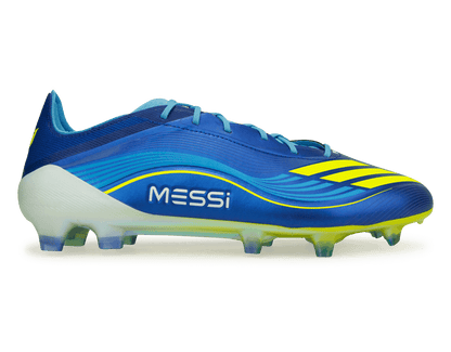 adidas Men's Messi F50 Elite FG Sea Blue/Solar Yellow