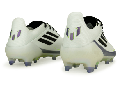 adidas Men's F50 Elite Messi FG White/Black/Purple