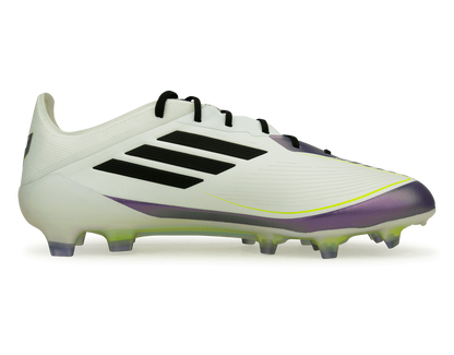 adidas Men's F50 Elite Messi FG White/Black/Purple
