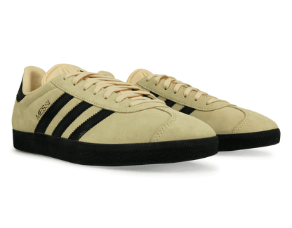adidas Men's Originals Gazelle x Messi Sand/Black/Gold