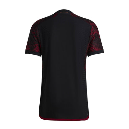 adidas Men's Germany 2022/23 Authentic Away Jersey Black/Burgundy