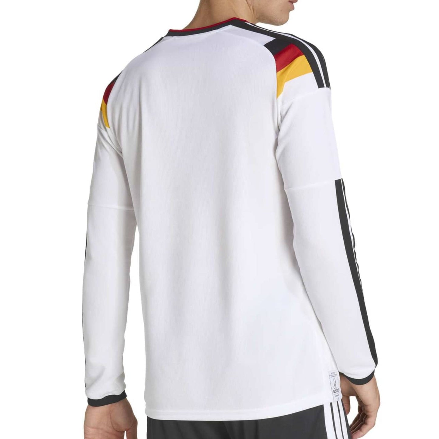 adidas Men's Germany World Cup 2026 Home Long Sleeve Jersey White