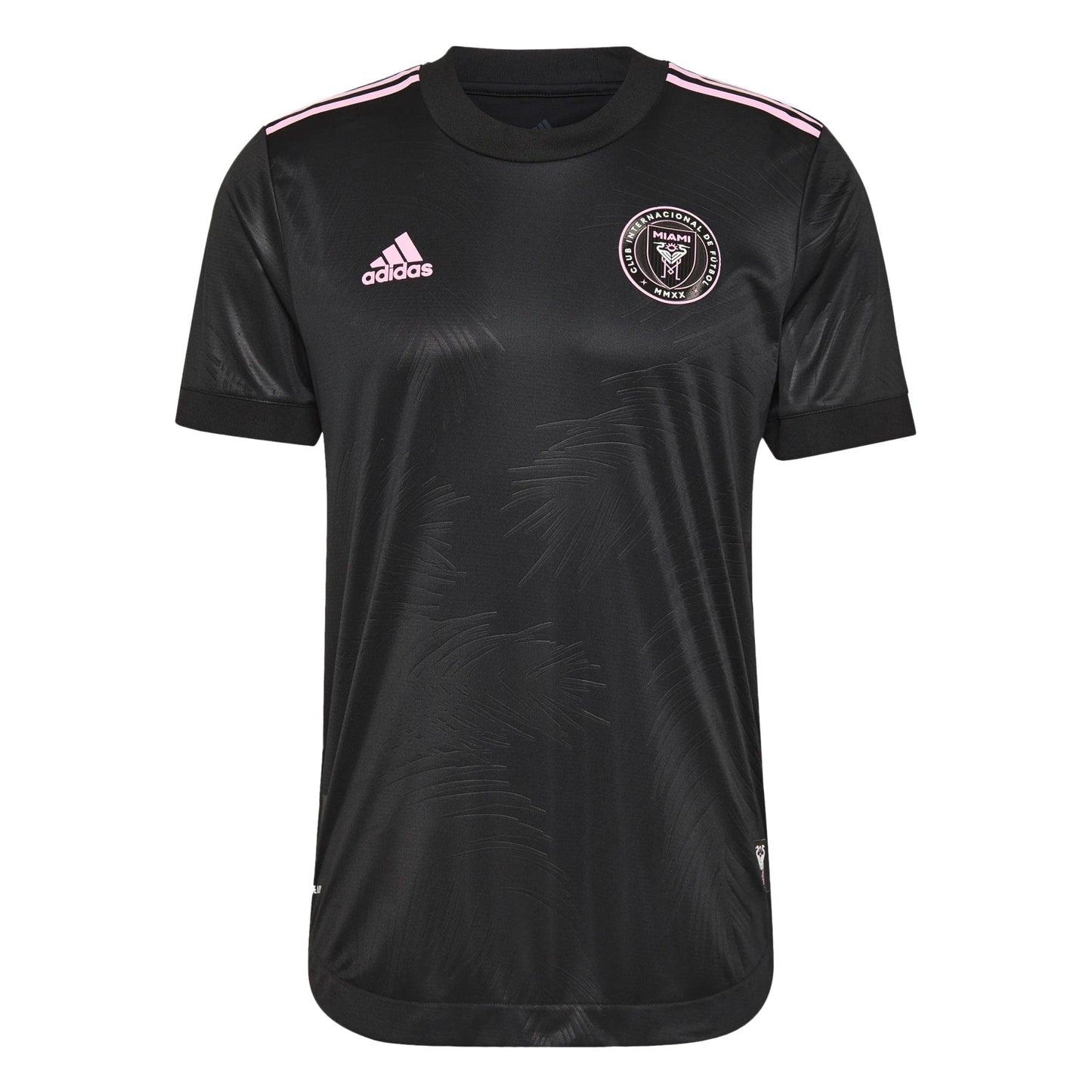 adidas Men's Inter Miami 2021/22 Authentic Away Jersey Black/True Pink