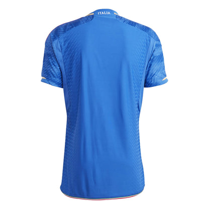 adidas Men's Italy 2023/24 Authentic Home Jersey Blue