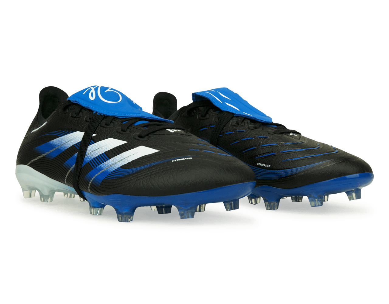 adidas Men's Jude Bellingham Predator League Foldover Tongue FG/MG Black/Blue